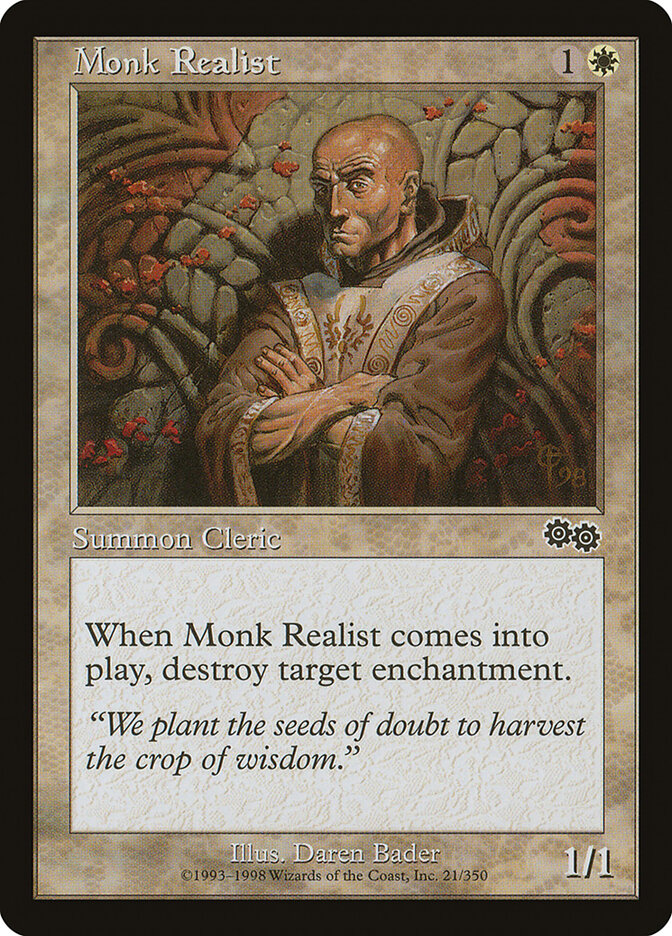Monk Realist (21) - Urza's Saga (USG)