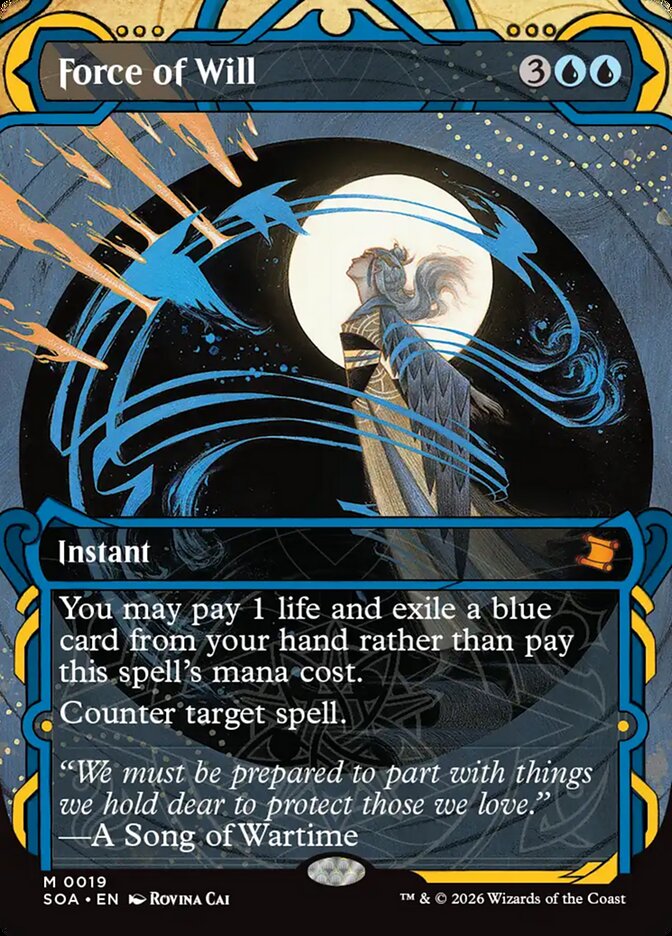 Force of Will (19) - Secrets of Strixhaven Mystical Archive (SOA)