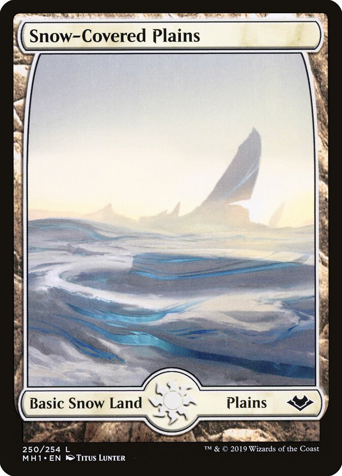 Snow-Covered Plains (250) - Modern Horizons (MH1)