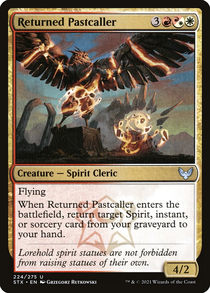 Returned Pastcaller (224) - Strixhaven: School of Mages (STX)