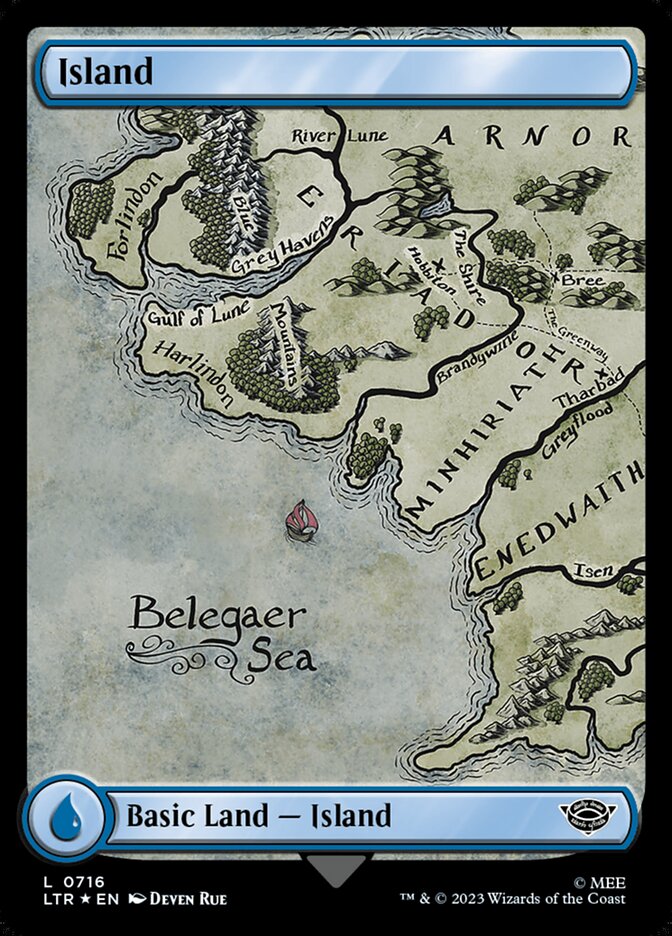 Island (716) - The Lord of the Rings: Tales of Middle-earth (LTR)