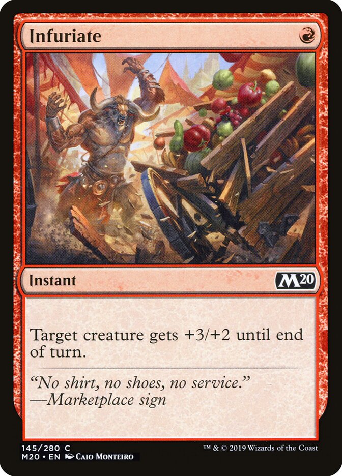 Infuriate (145) - Core Set 2020 (M20)