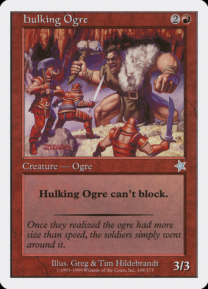 Hulking Ogre (108) - Starter 1999 (S99)