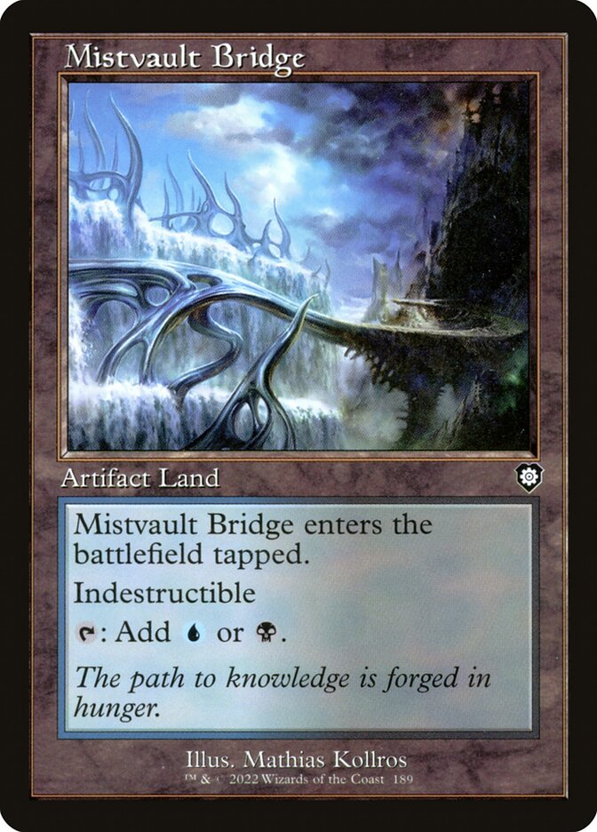 Mistvault Bridge (189) - The Brothers' War Commander (BRC)