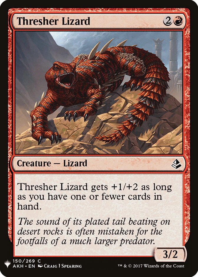 Thresher Lizard (AKH-150) - The List (PLST)