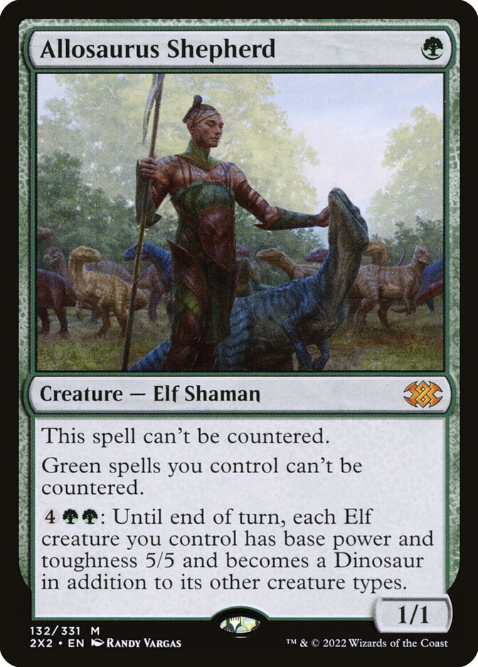 Allosaurus Shepherd (132) - Double Masters 2022 (2X2)
