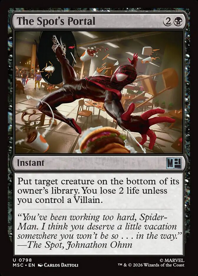 The Spot's Portal (798) - Marvel Super Heroes Commander (MSC)