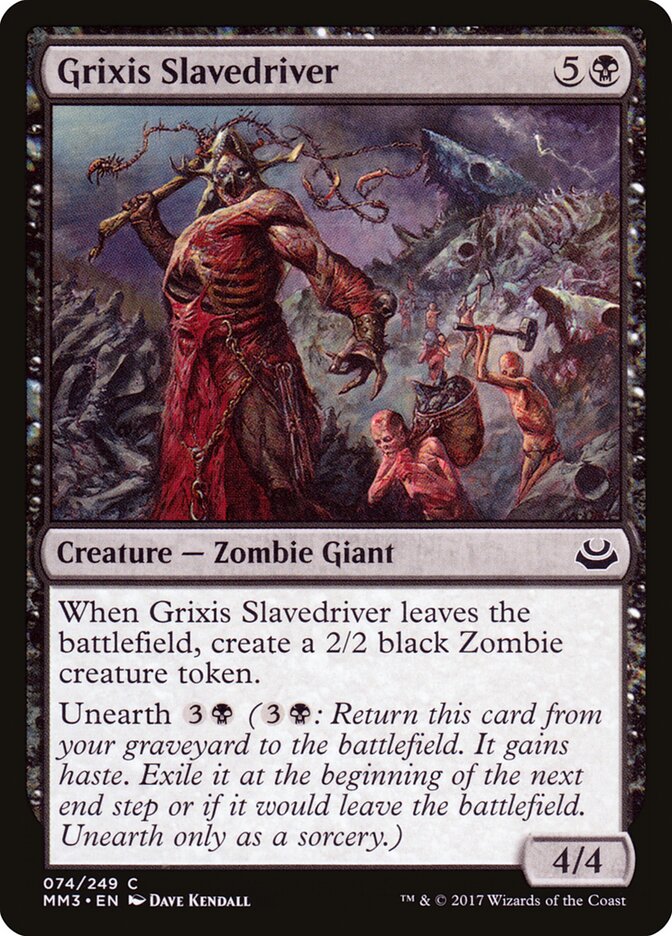 Grixis Slavedriver (74) - Modern Masters 2017 (MM3)