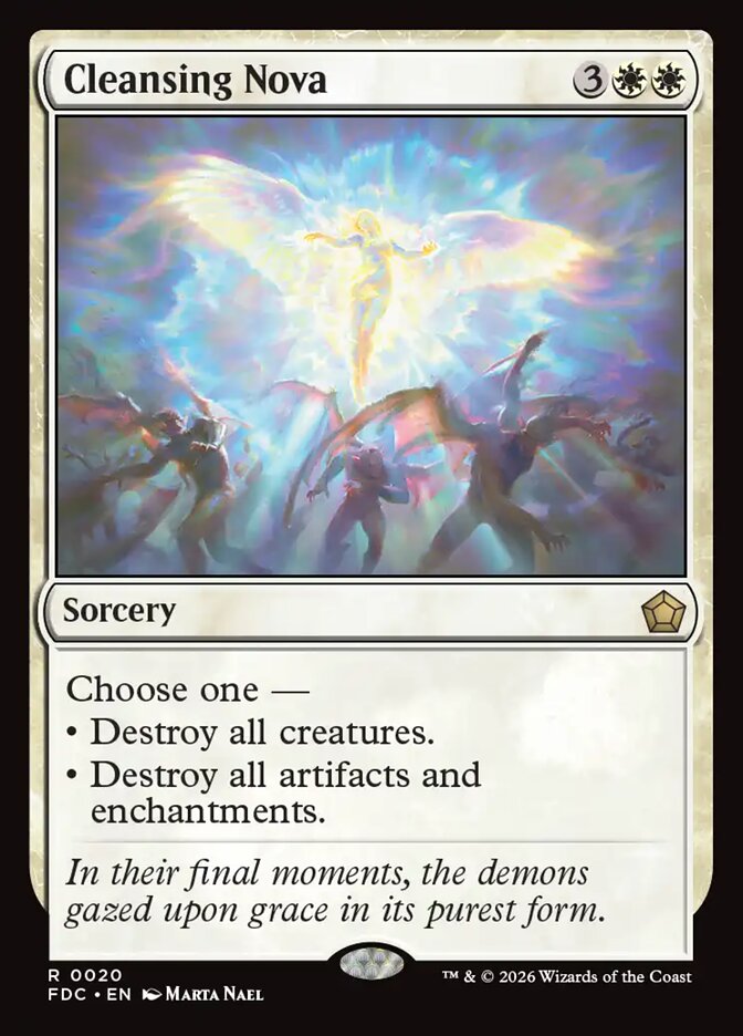 Cleansing Nova (20) - Foundations Commander (FDC)