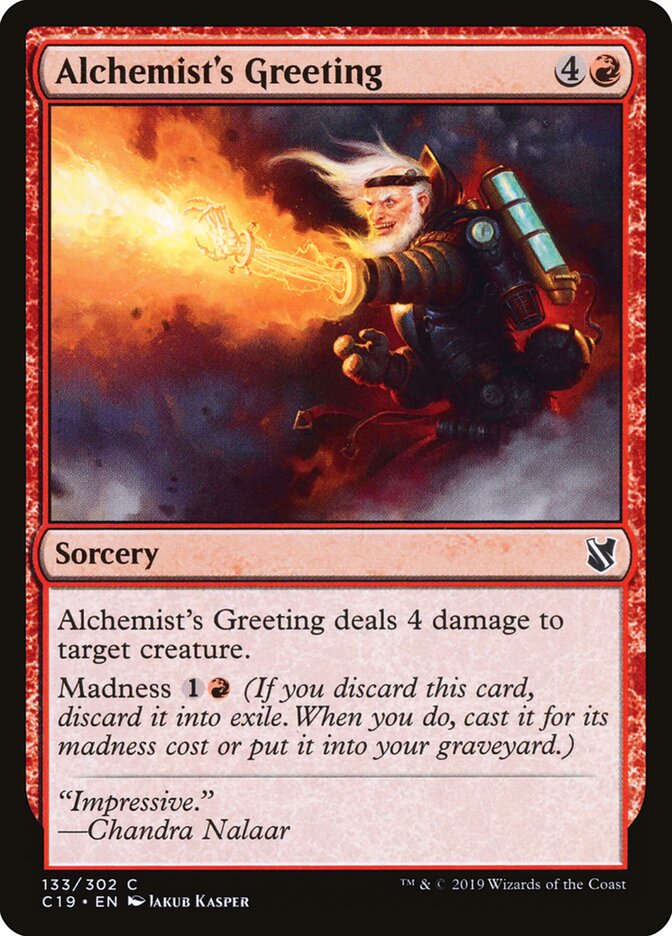 Alchemist's Greeting (133) - Commander 2019 (C19)