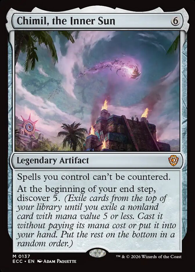 Chimil, the Inner Sun (137) - Lorwyn Eclipsed Commander (ECC)