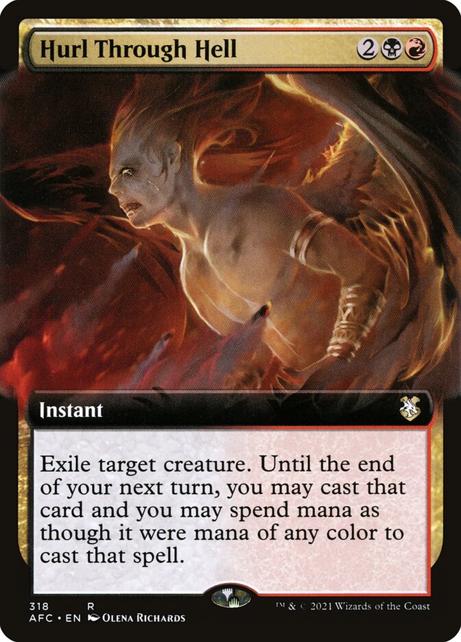 Hurl Through Hell (318) - Forgotten Realms Commander (AFC)