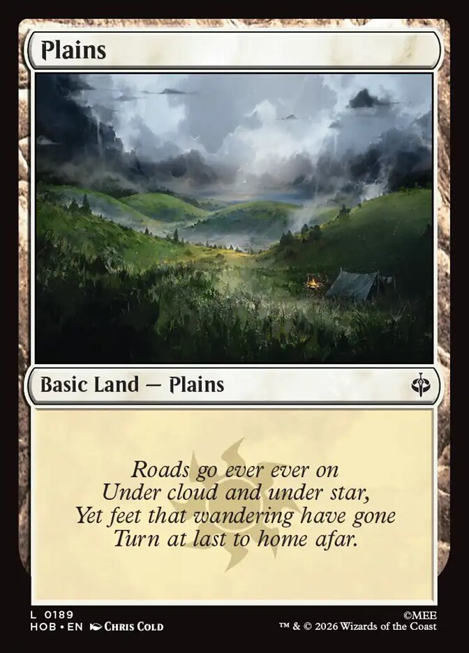 Plains (189) - The Hobbit (HOB)