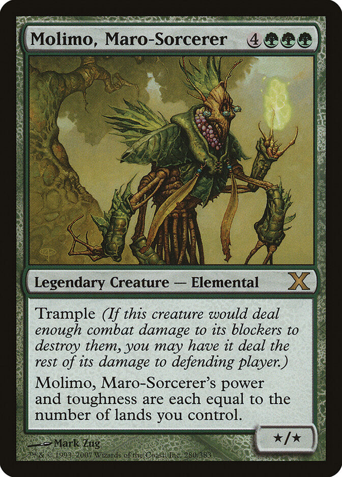 Molimo, Maro-Sorcerer (280) - Tenth Edition (10E)