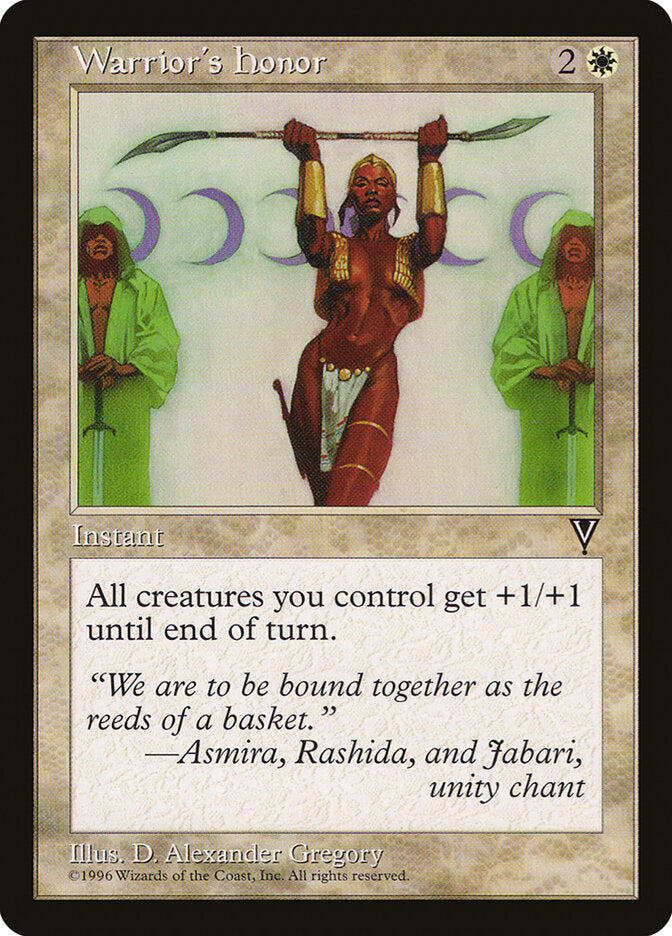 Warrior's Honor (24) - Visions (VIS)