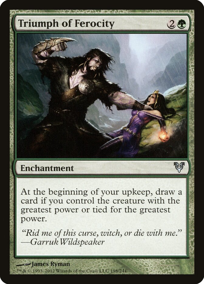 Triumph of Ferocity (198) - Avacyn Restored (AVR)