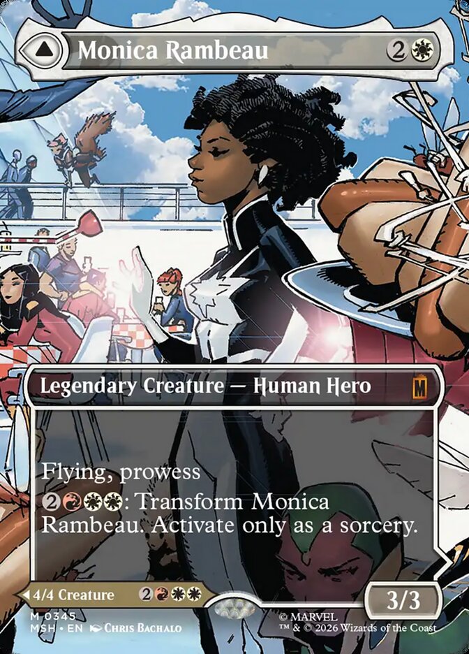 Monica Rambeau // Photon, Living Light (345) - Marvel Super Heroes (MSH)