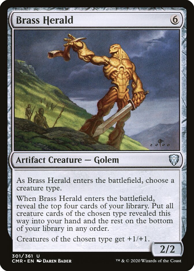 Brass Herald (301) - Commander Legends (CMR)