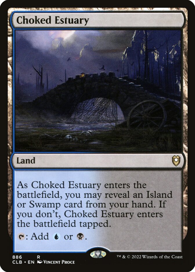 Choked Estuary (886) - Commander Legends: Battle for Baldur's Gate (CLB)