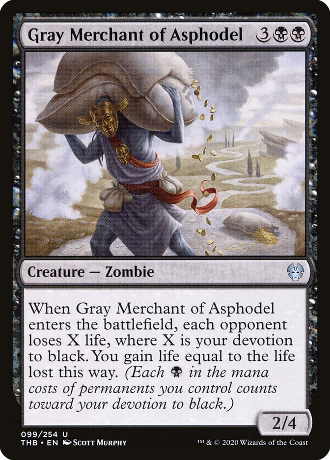 Gray Merchant of Asphodel (99) - Theros Beyond Death (THB)