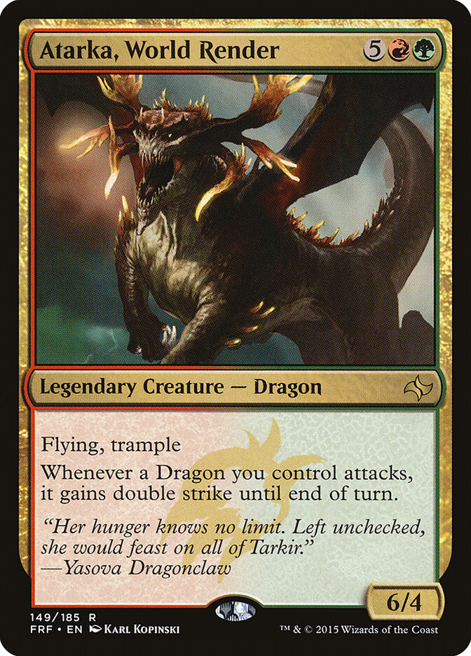 Atarka, World Render (149) - Fate Reforged (FRF)