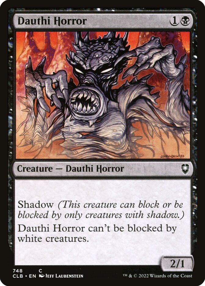 Dauthi Horror (748) - Commander Legends: Battle for Baldur's Gate (CLB)