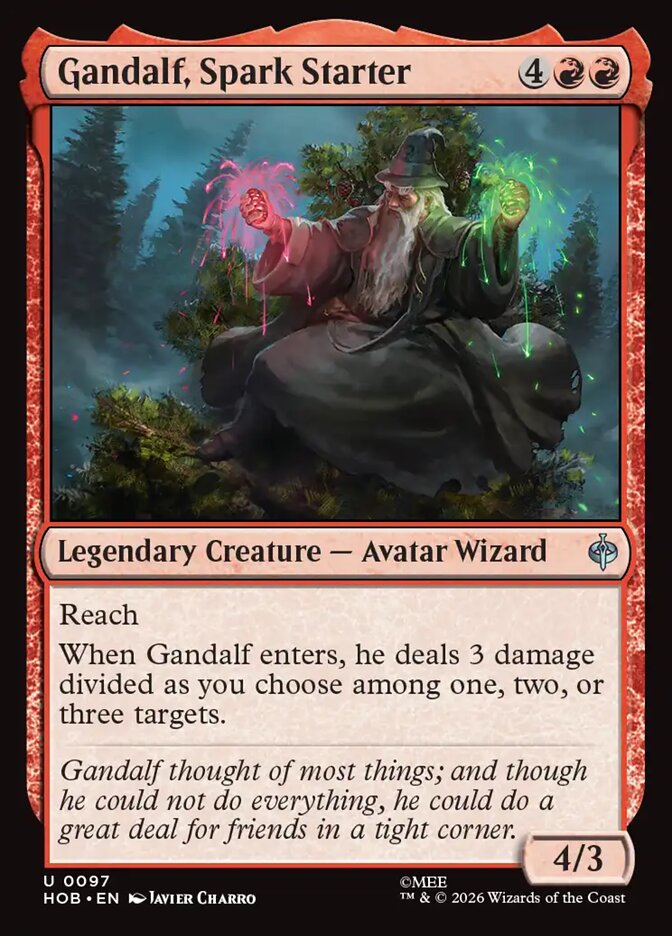 Gandalf, Spark Starter (97) - The Hobbit (HOB)