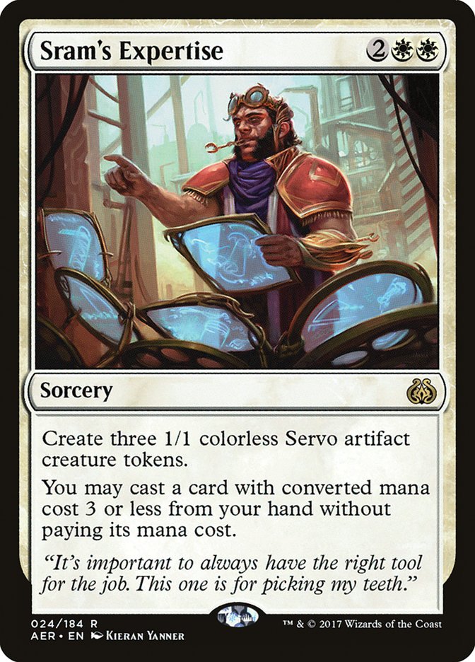 Sram's Expertise (24) - Aether Revolt (AER)