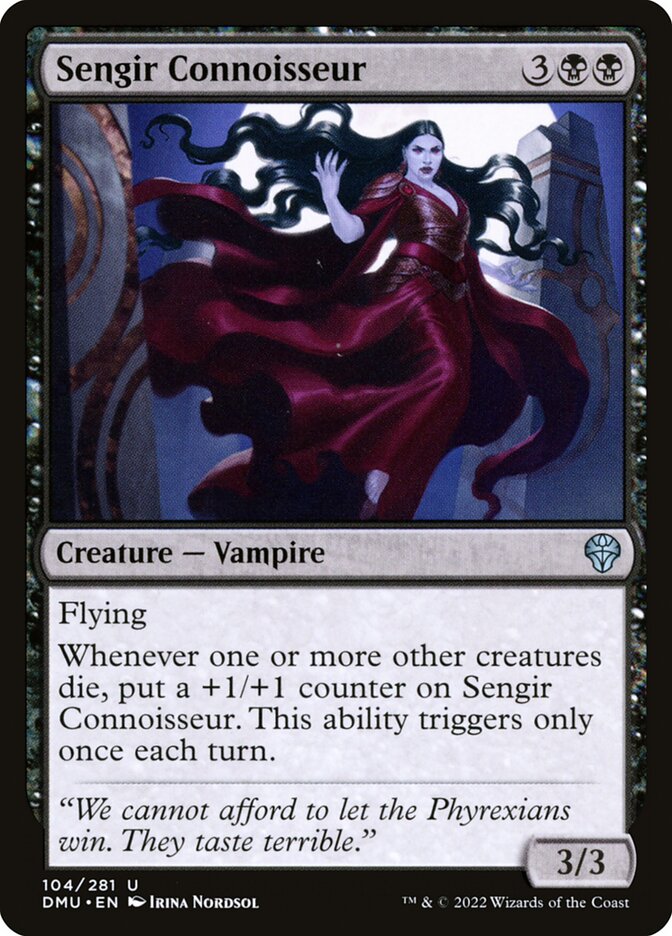 Sengir Connoisseur (104) - Dominaria United (DMU)