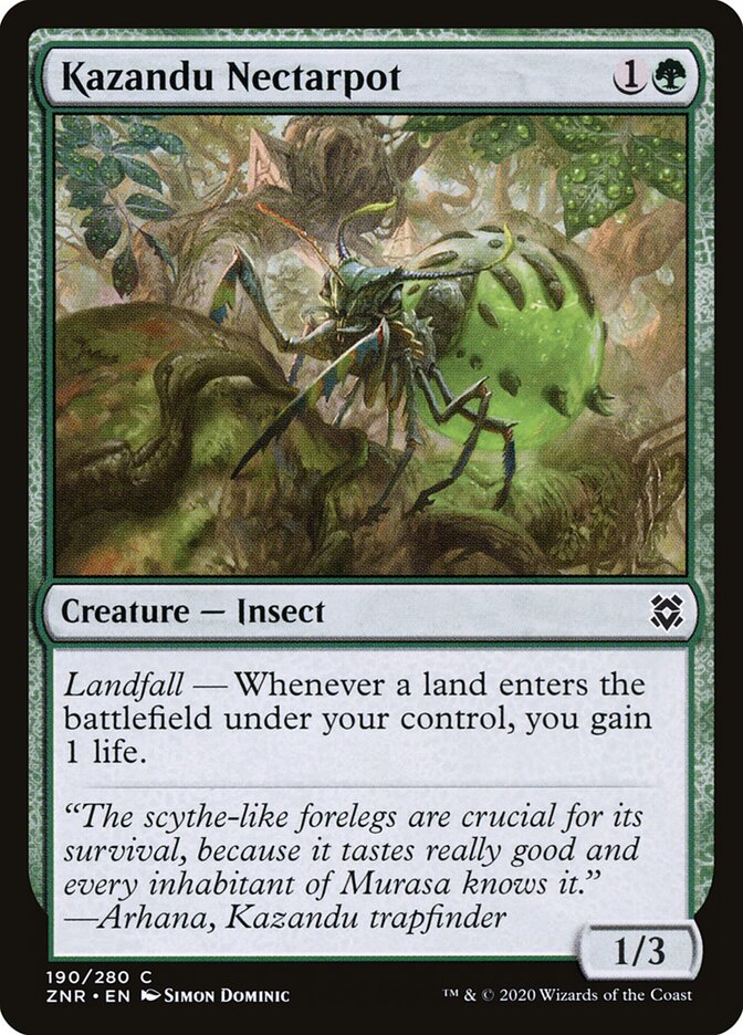 Kazandu Nectarpot (190) - Zendikar Rising (ZNR)