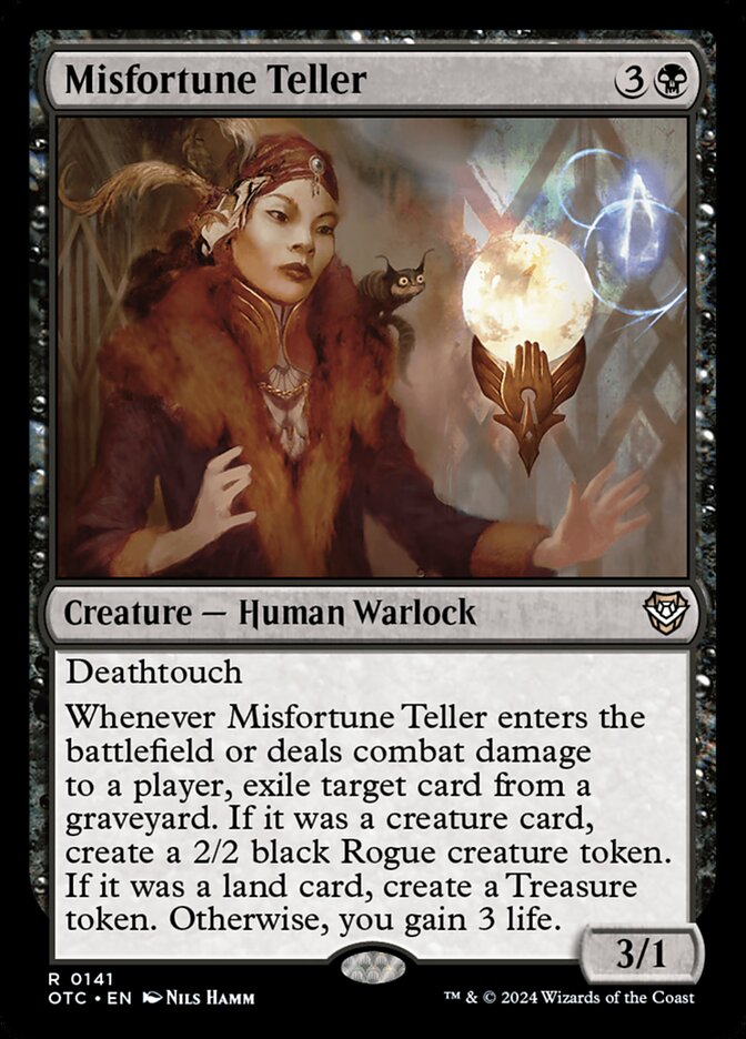 Misfortune Teller (141) - Outlaws of Thunder Junction Commander (OTC)