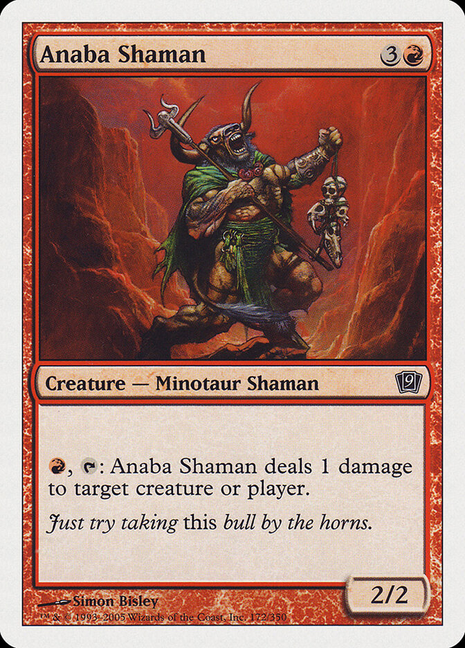 Anaba Shaman (172) - Ninth Edition (9ED)