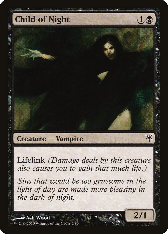 Child of Night (5) - Duel Decks: Sorin vs. Tibalt (DDK)