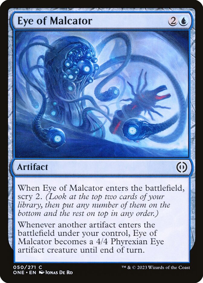 Eye of Malcator (50) - Phyrexia: All Will Be One (ONE)