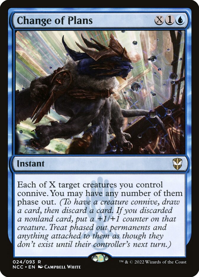 Change of Plans (24) - New Capenna Commander (NCC)