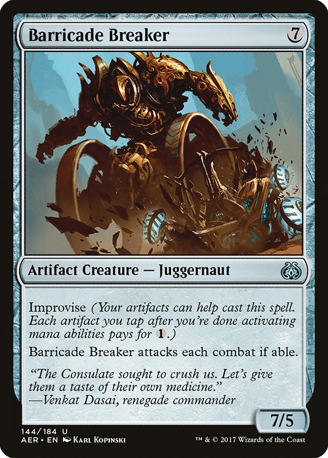 Barricade Breaker (144) - Aether Revolt (AER)