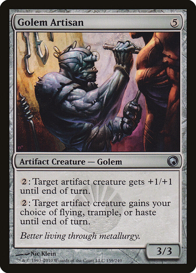 Golem Artisan (159) - Scars of Mirrodin (SOM)