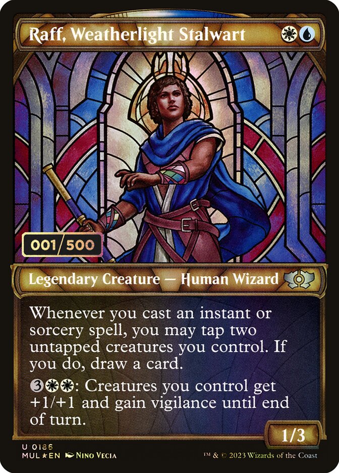 Raff, Weatherlight Stalwart (186z) - Multiverse Legends (MUL)