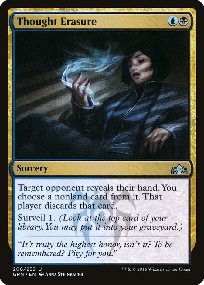 Thought Erasure (206) - Guilds of Ravnica (GRN)