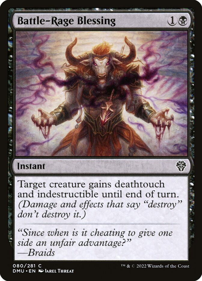 Battle-Rage Blessing (80) - Dominaria United (DMU)