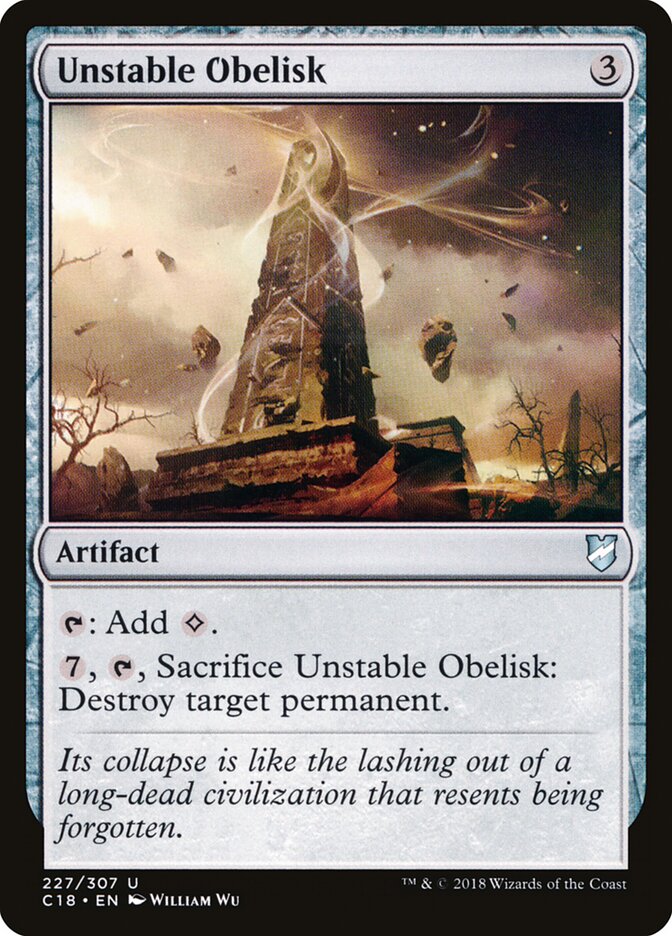 Unstable Obelisk (227) - Commander 2018 (C18)