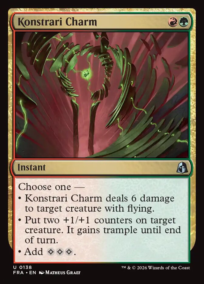 Konstrari Charm (138) - Reality Fracture (FRA)