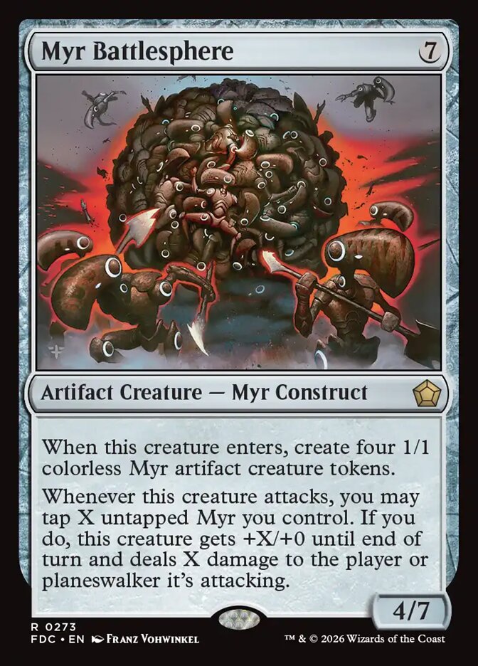 Myr Battlesphere (273) - Foundations Commander (FDC)