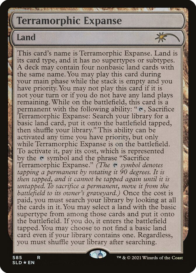 Terramorphic Expanse (585) - Secret Lair Drop (SLD)