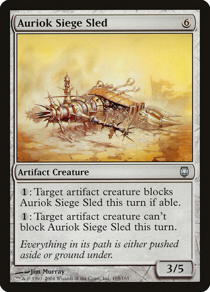 Auriok Siege Sled (105) - Darksteel (DST)