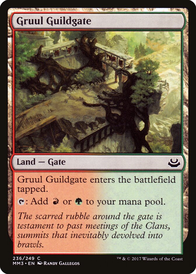 Gruul Guildgate (236) - Modern Masters 2017 (MM3)