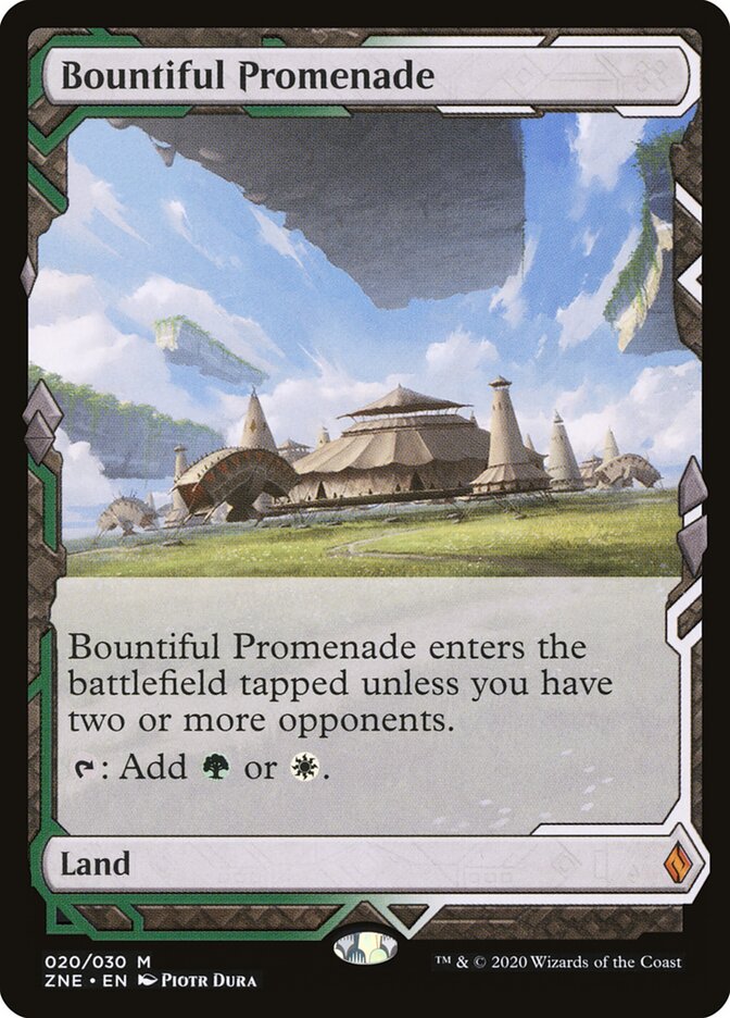 Bountiful Promenade (20) - Zendikar Rising Expeditions (ZNE)