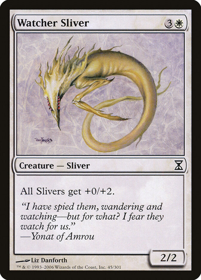 Watcher Sliver (45) - Time Spiral (TSP)