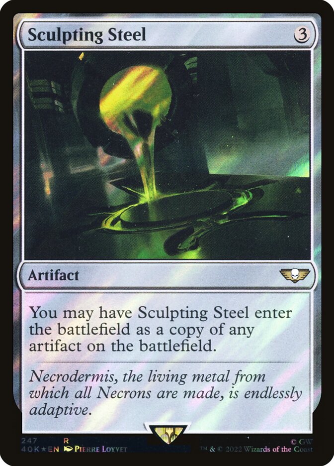 Sculpting Steel (247★) - Warhammer 40,000 Commander (40K)