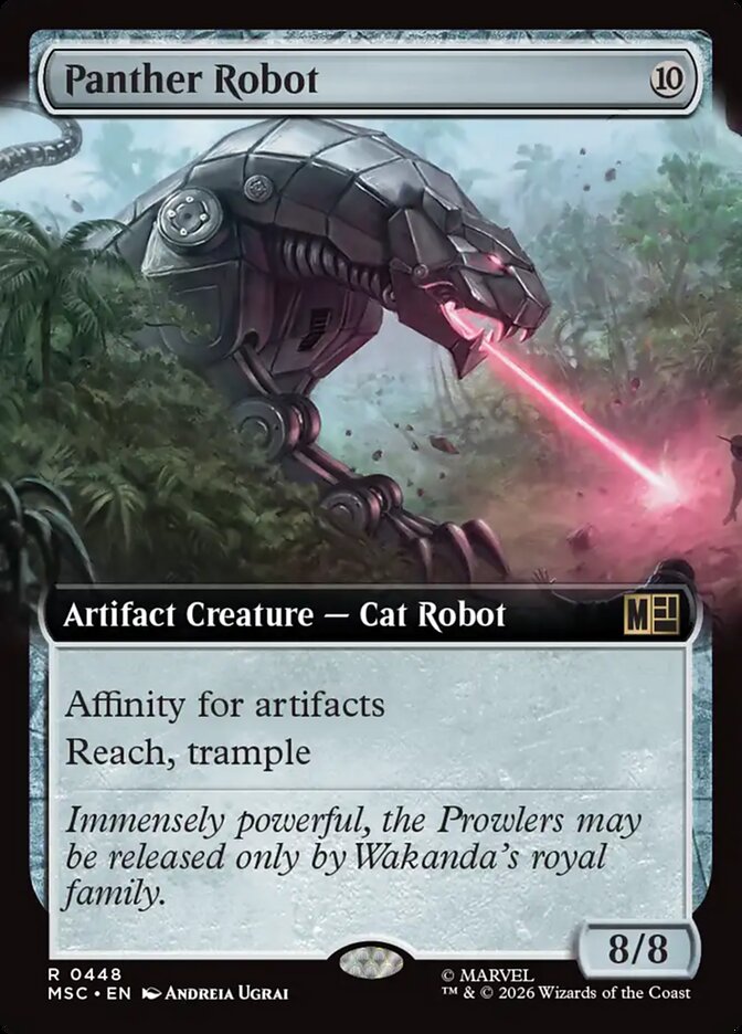 Panther Robot (448) - Marvel Super Heroes Commander (MSC)